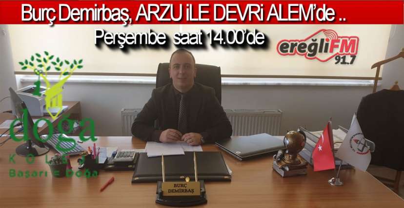 YARIN SAAT 14 00 DE Kdz Ereğli Haber Eregli FM Gazetesi