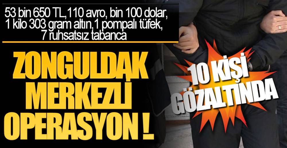 10  KİŞİ ADLİYEYE SEVK EDİLECEK