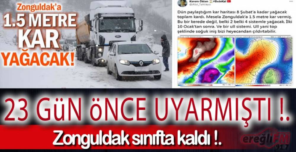 23 GÜN ÖNCEYDİ !.