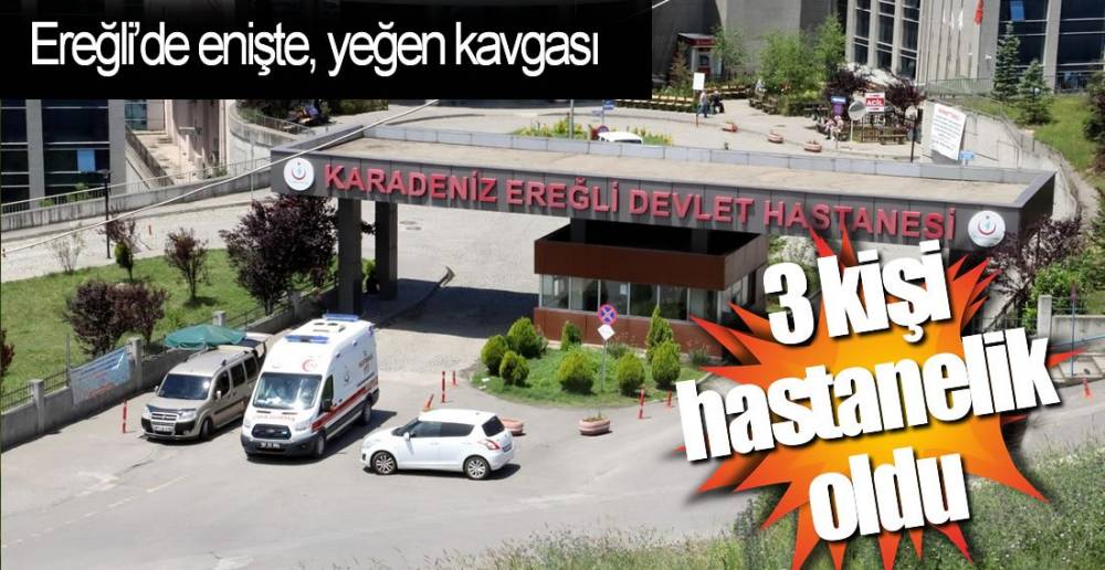 3 KİŞİ YARALANDI !.