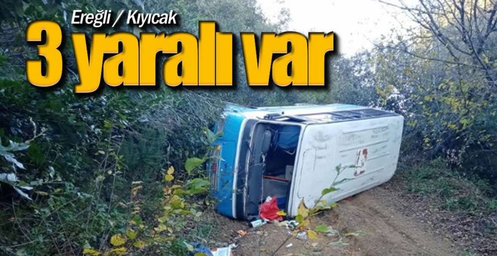 3 KİŞİ YARALANDI !