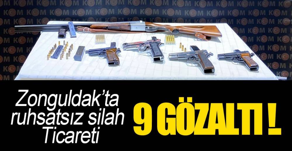 9 ŞÜPHELİ GÖZALTINDA !.