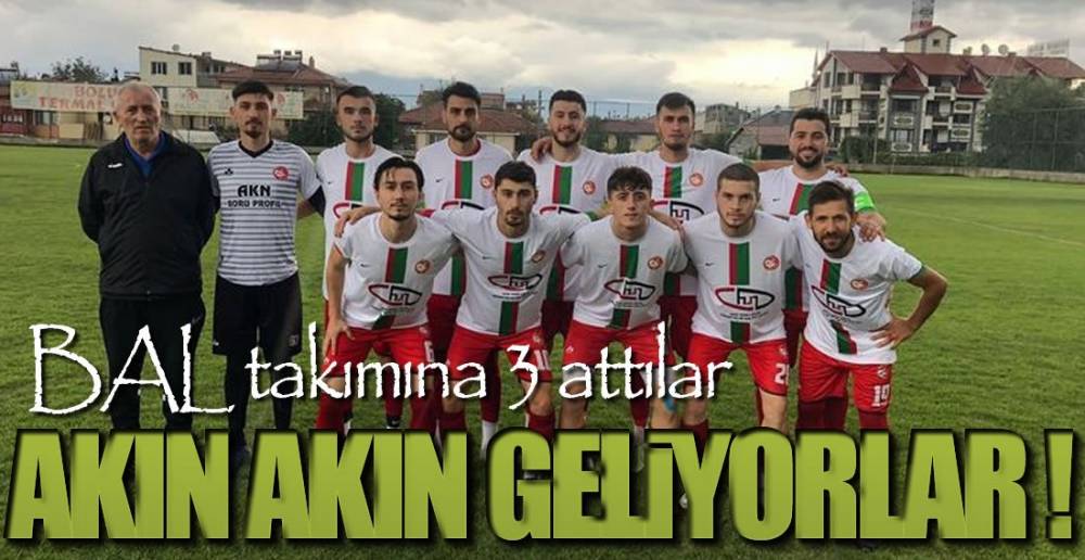 AKINSPOR : 3 BOLU YENİÇAĞ : 1