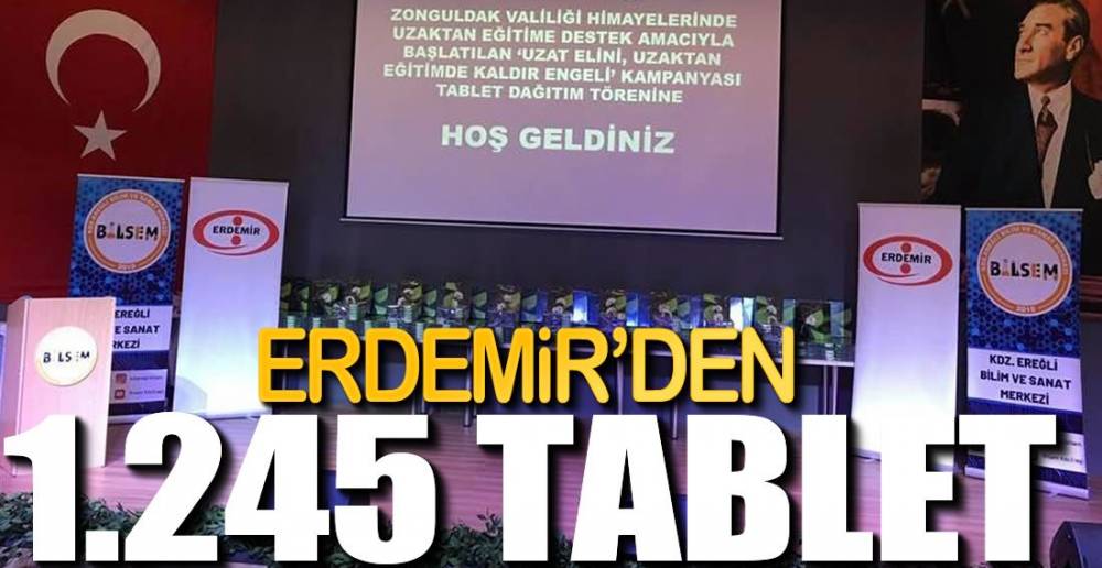 ALKIŞLAR ERDEMİR'E....