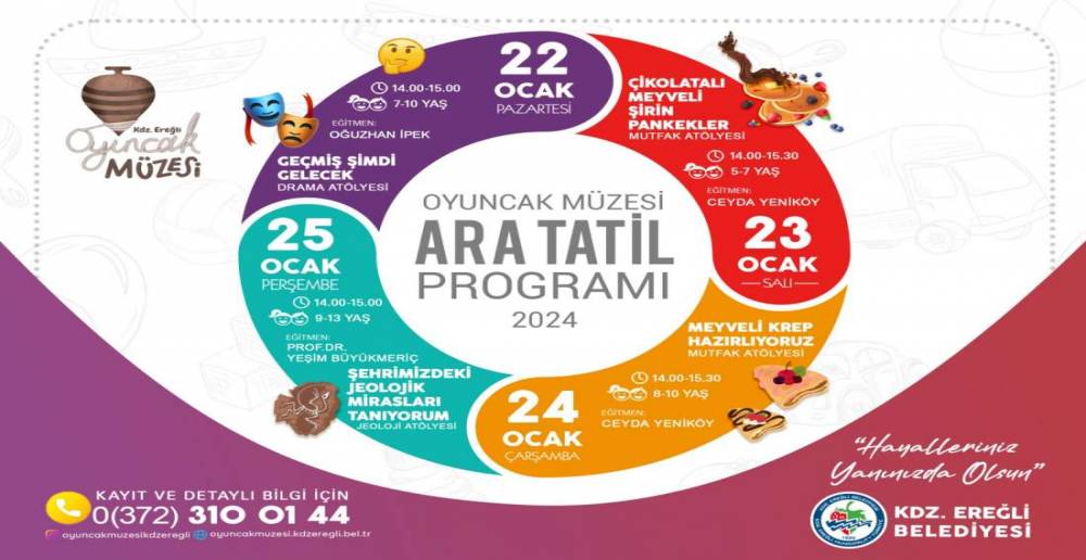 ARA TATİL PROGRAMI BELLİ OLDU