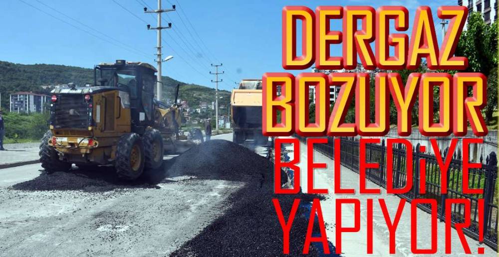 ASFALT ÇALIŞMALARI KEMER BÖLGESİNDE BAŞLADI !