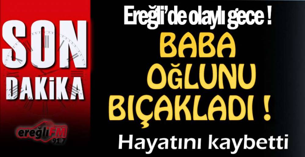 BABA OĞUL KAVGASINDA KAN AKTI