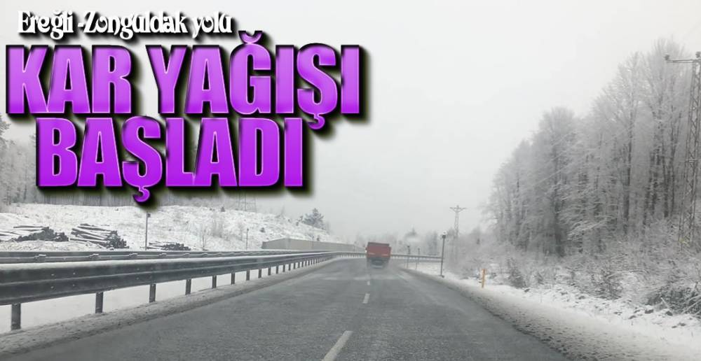 KAR YAĞIŞI BAŞLADI !