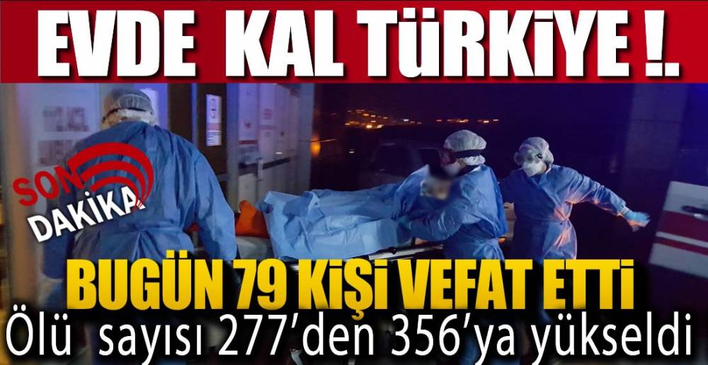 BUGÜN 79 KİŞİ ÖLDÜ !.