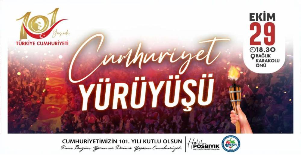 CUMHURİYET YÜRÜYÜŞÜNE DAVET