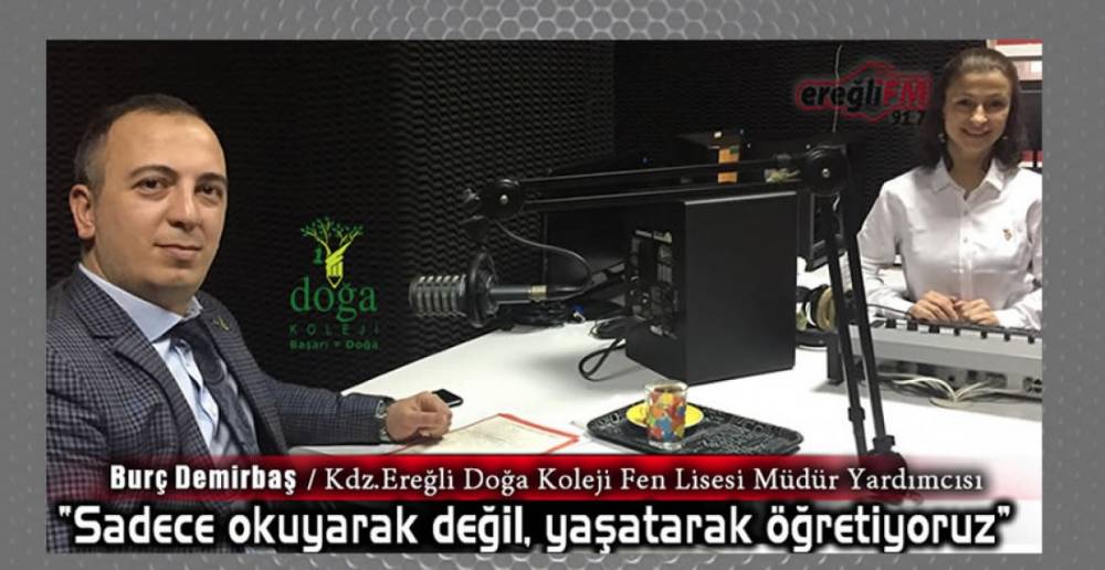 DEMİRBAŞ, EREĞLİ FM'DE