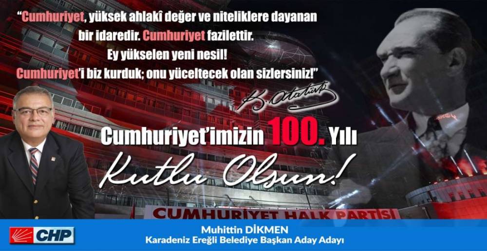 DİKMEN 100.YILI KUTLADI