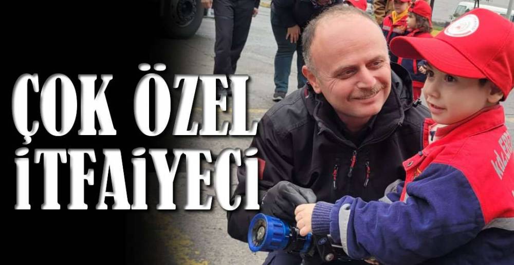 DUYAN ÖĞRENCİLERİ İTFAİYECİ OLDU