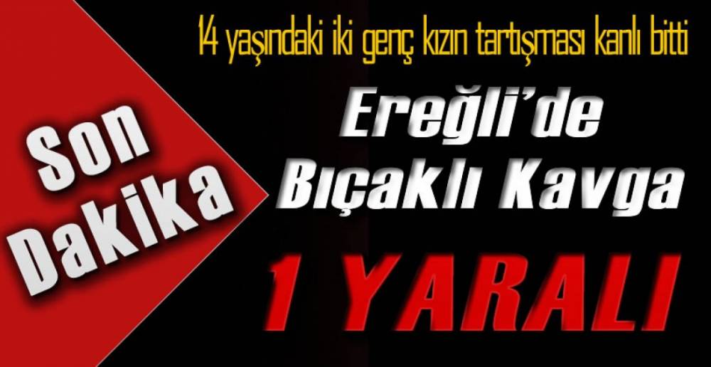 EKMEK BIÇAĞI İLE YARALADI !