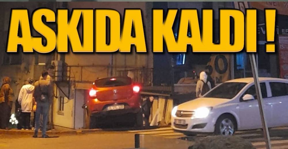 ERDEMİR CADDESİNDE KAZA !