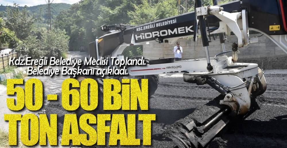 ASFALT İHALESİ YAPILDI !