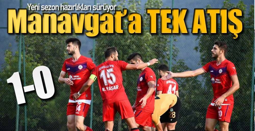 EREĞLİ BELEDİYESPOR : 1 MANAVGAT BELEDİYESPOR : 0