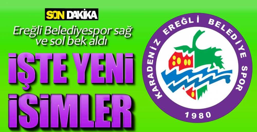 EREĞLİ BELEDİYESPOR'DA 2 İMZA !