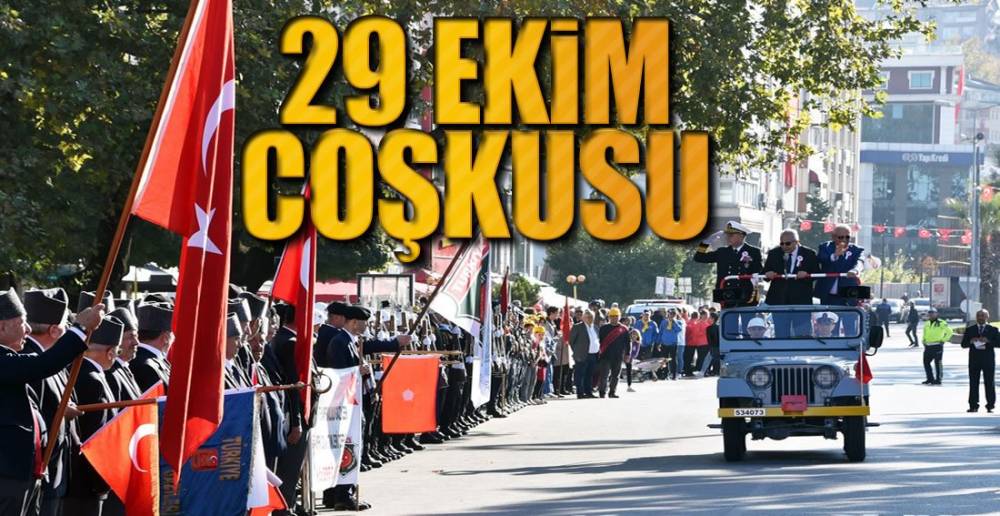 EREĞLİ'DE 29 EKİM COŞKUSU