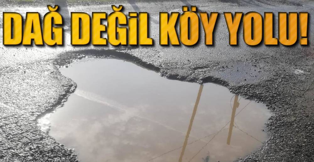 EREĞLİ'DE BİR KÖY YOLU !