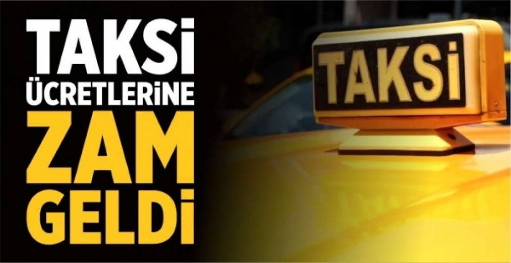 EREĞLİ'DE TAKSİ ÜCRETLERİNE % 50 ZAM !