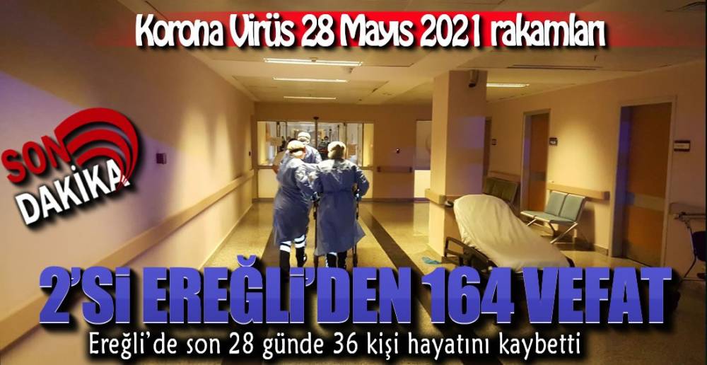 EREĞLİ'DEKİ VEFAT SAYISI 279'A ÇIKTI !.