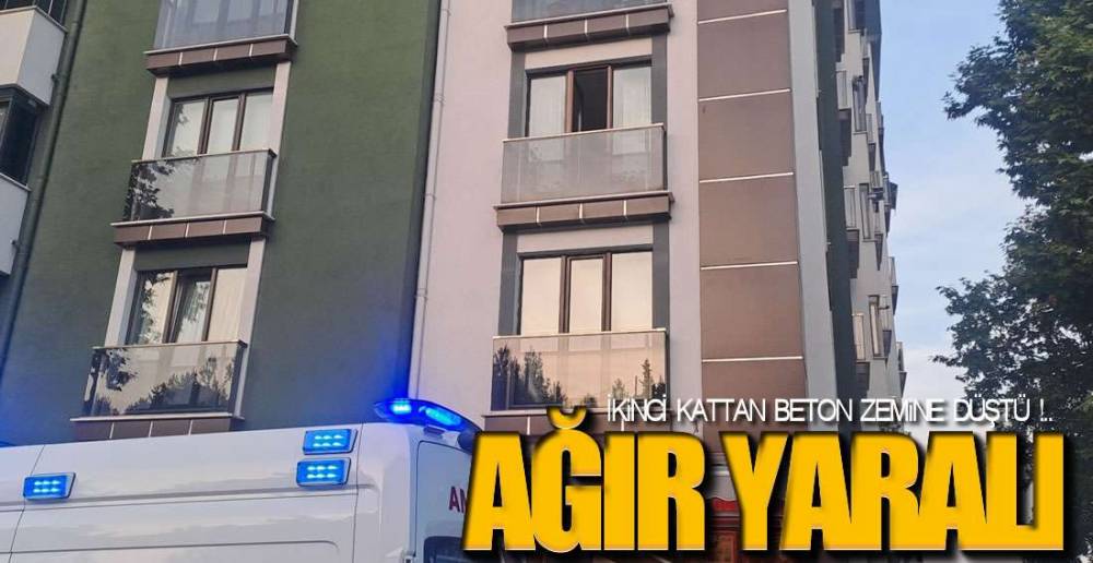 AĞIR YARALANDI !