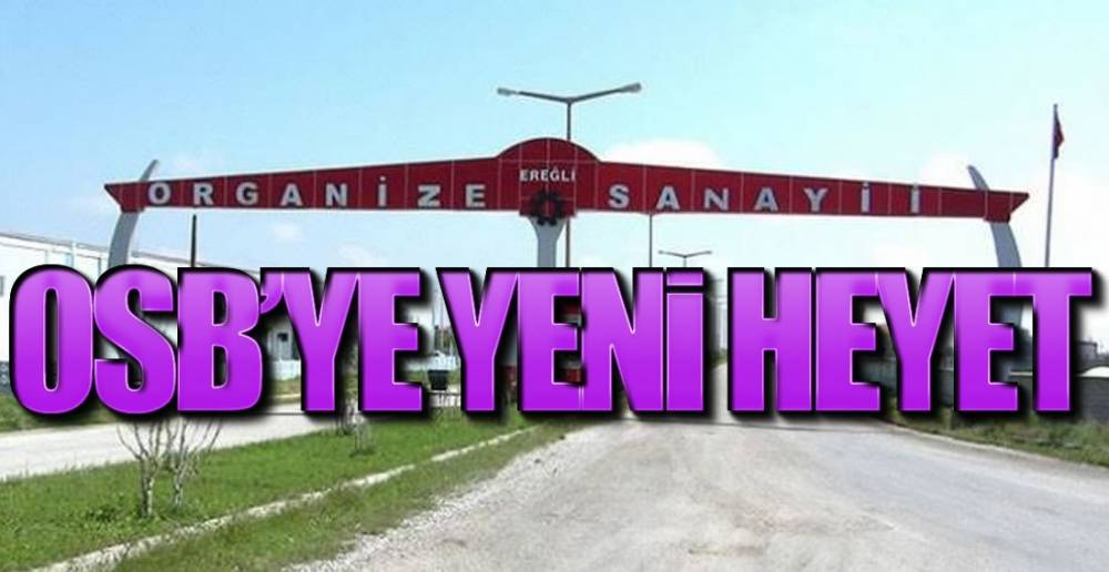 EREĞLİ OSB'YE YENİ HEYET