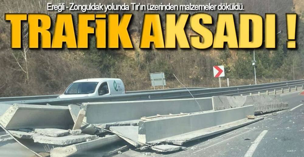 EREĞLİ-ZONGULDAK YOLU !