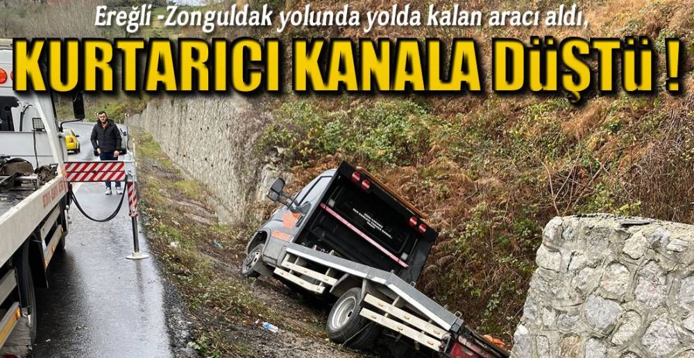EREĞLİ -ZONGULDAK YOLUNDA KAZA !.