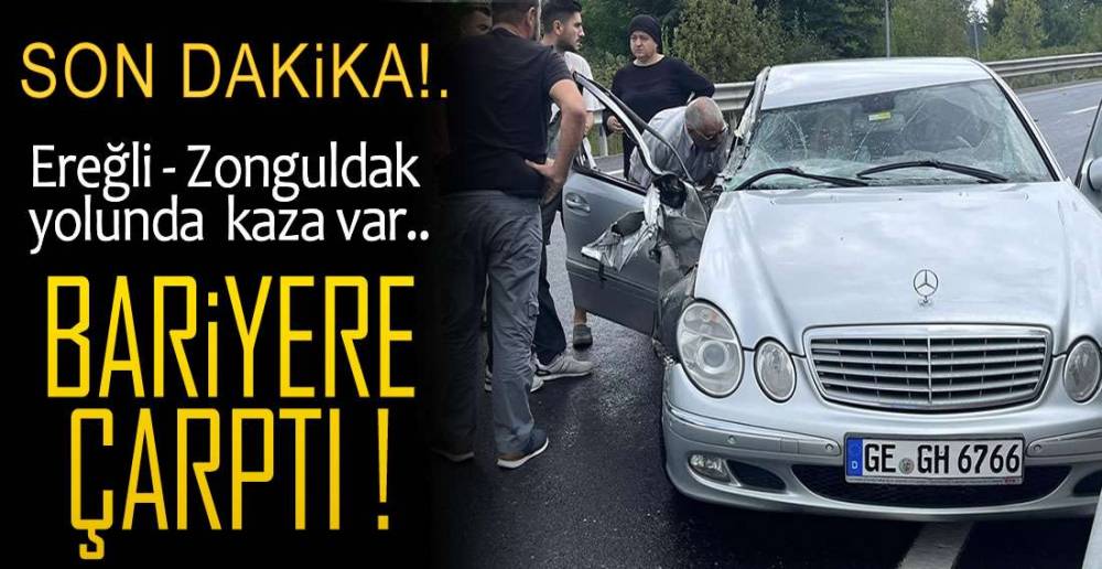 ZONGULDAK YOLUNDA KAZA !