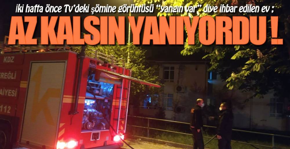 GECE YARISI YANGIN PANİĞİ !.