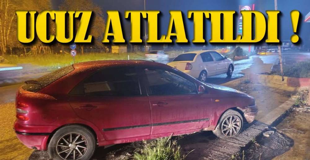 GÖKTEPE KAVŞAĞINDA BİR KAZA DAHA
