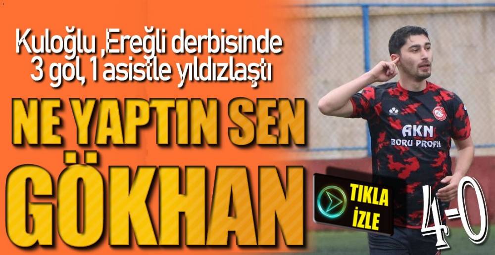 İŞTE 4 GOLÜN ATILDIĞI EREĞLİ DERBİSİNİN ÖZETİ