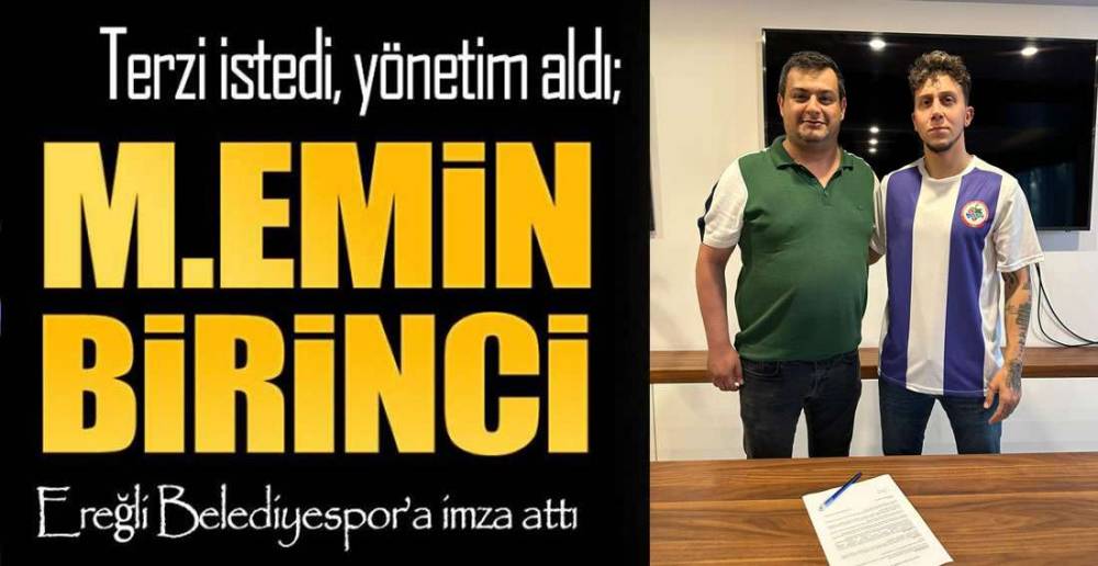 İŞTE EREĞLİ'NİN YENİ TRANSFERİ !