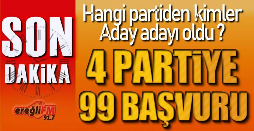 İSİM İSİM ADAY ADAYLARI LİSTESİ