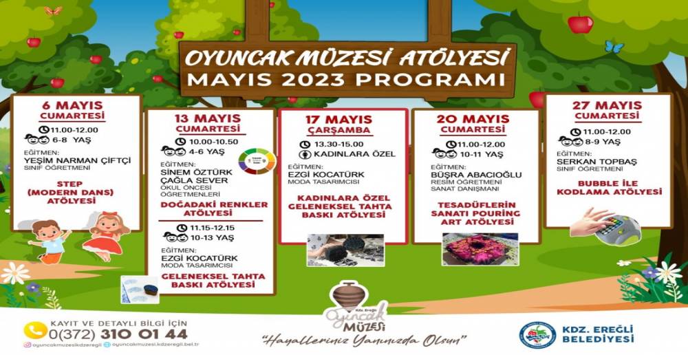 İŞTE MÜZENİN MAYIS PROGRAMI