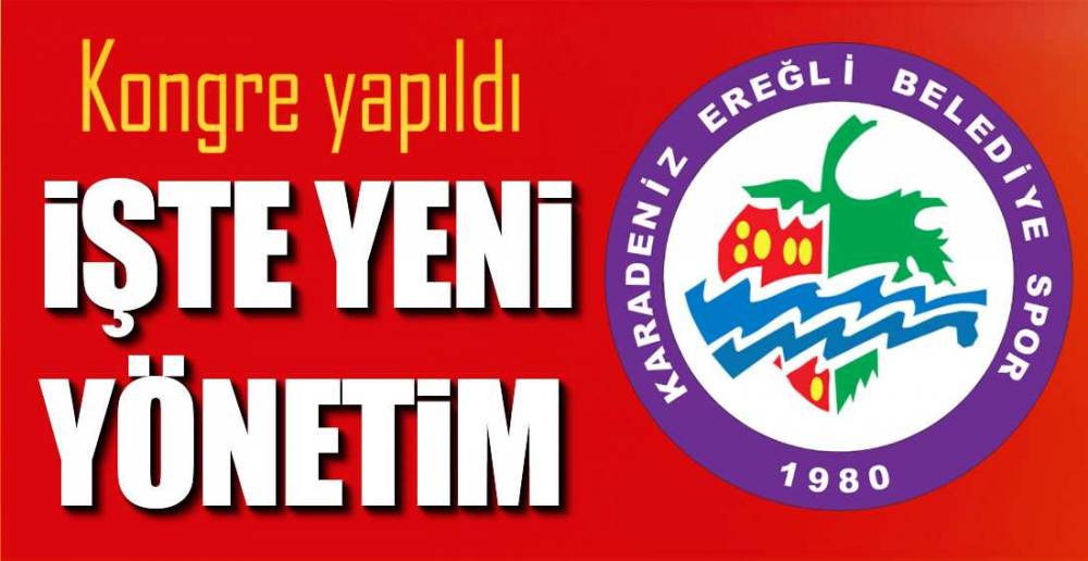 İŞTE YENİ YÖNETİM