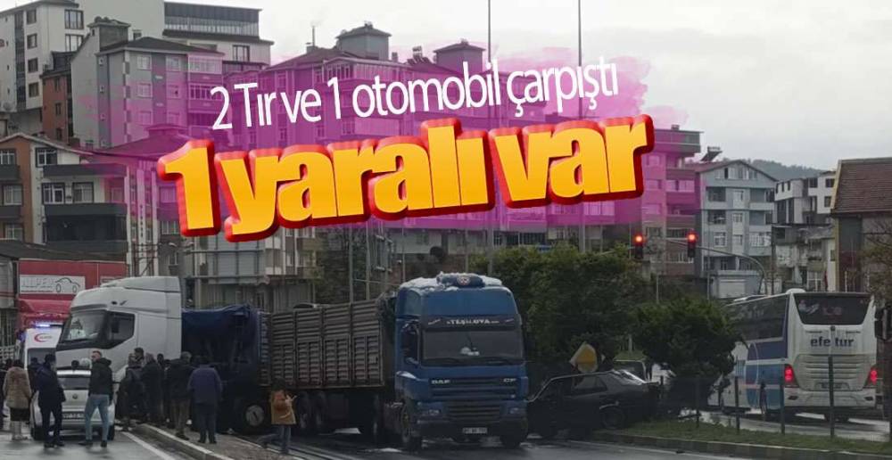 KAVŞAKTA ÇARPIŞTILAR !