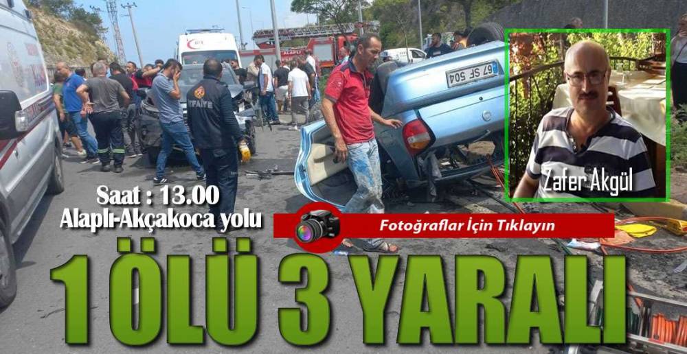 1 ÖLÜ 3 YARALI