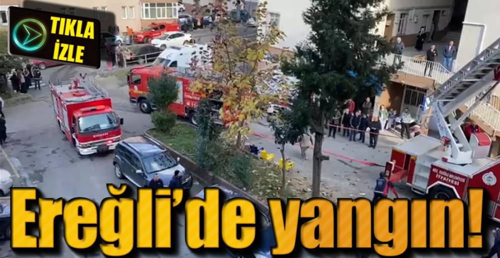 KEPEZ'DE YANGIN VAR !