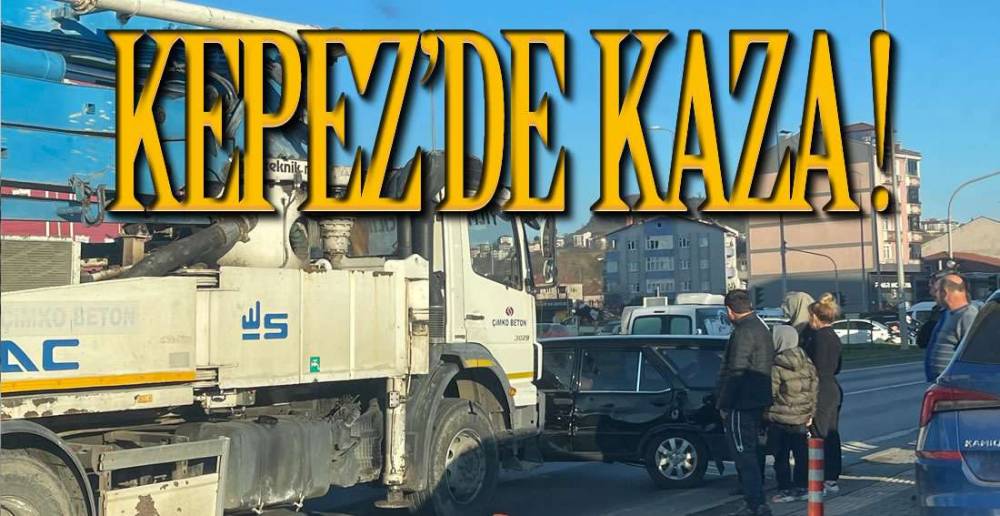 KEPEZ YOLUNDA KAZA !.