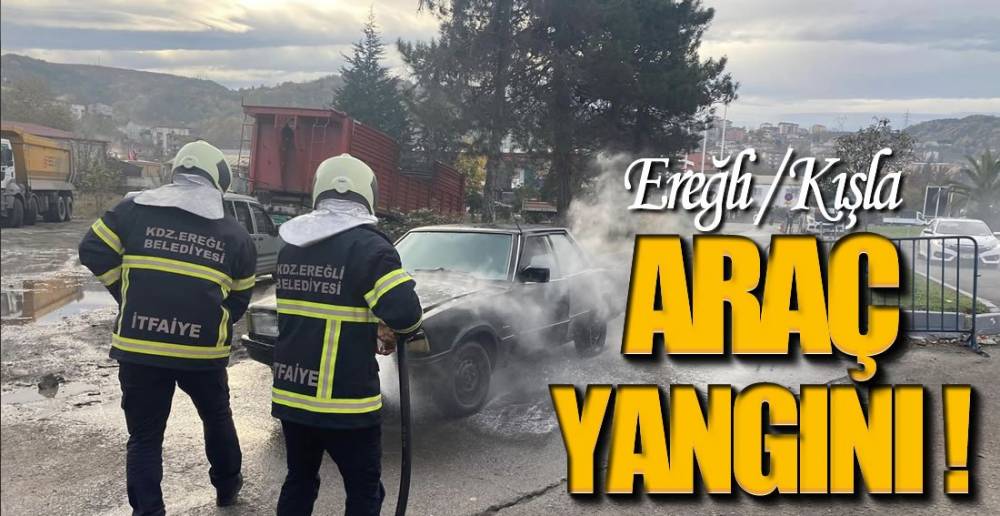 ARAÇ YANGINI !