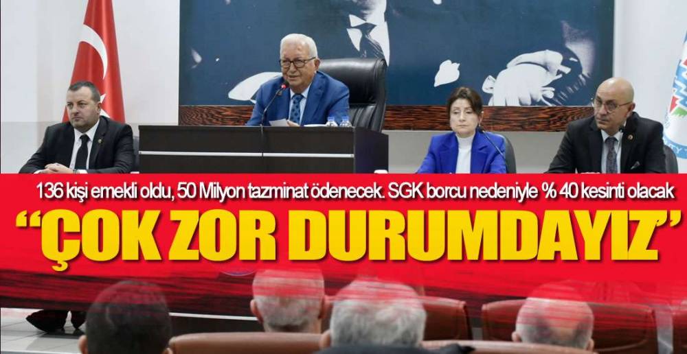 MECLİS TOPLANTISINDA GÜNDEM DIŞI KONUŞTU !