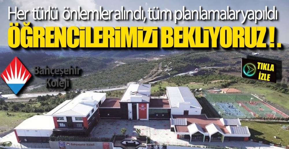 ÖĞRENCİLERİMİZİ BEKLİYORUZ !.