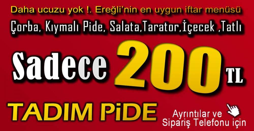 RAMAZAN'IN BEREKETİ TADIM PİDE'DE