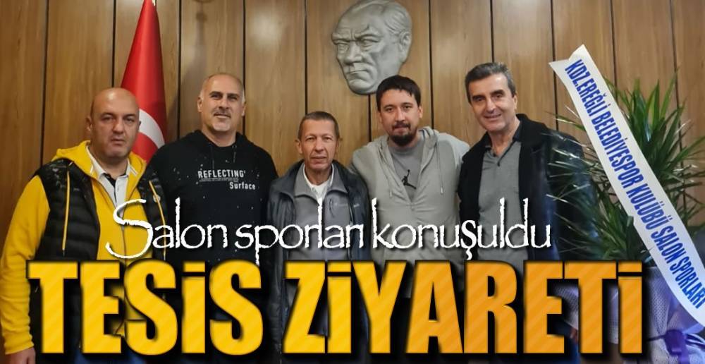 SALON SPORLARI KONUŞULDU.