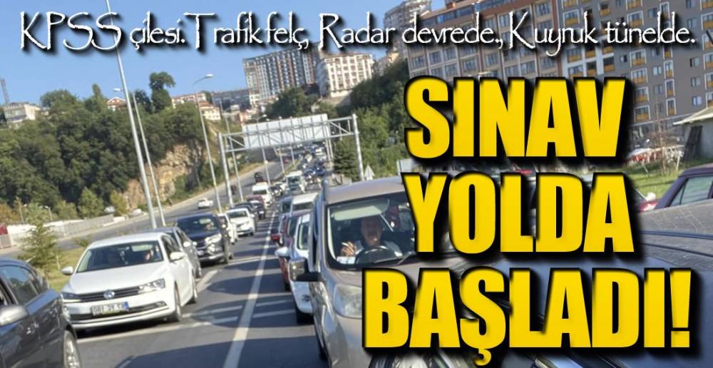 SINAV YOLUNDA ÇİLE !