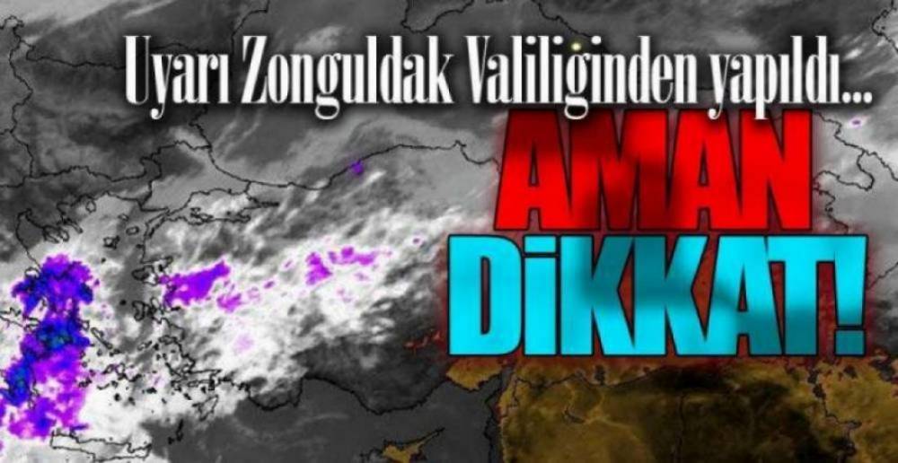 SON DAKİKA UYARISI !.