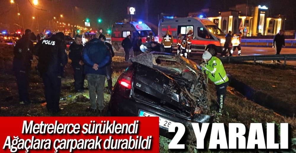 SÜRÜCÜNÜN YANINDAKİ ARKADAŞI AĞAÇLARIN ARASINDA BULUNDU!.